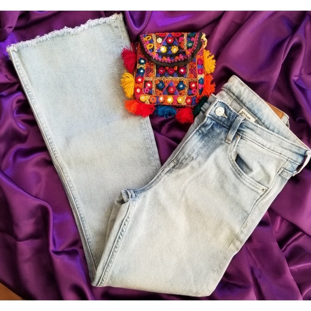 H&M Kick Flare Light Wash Denim Jeans